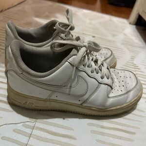 Nike Air Force 1 White Sneakers